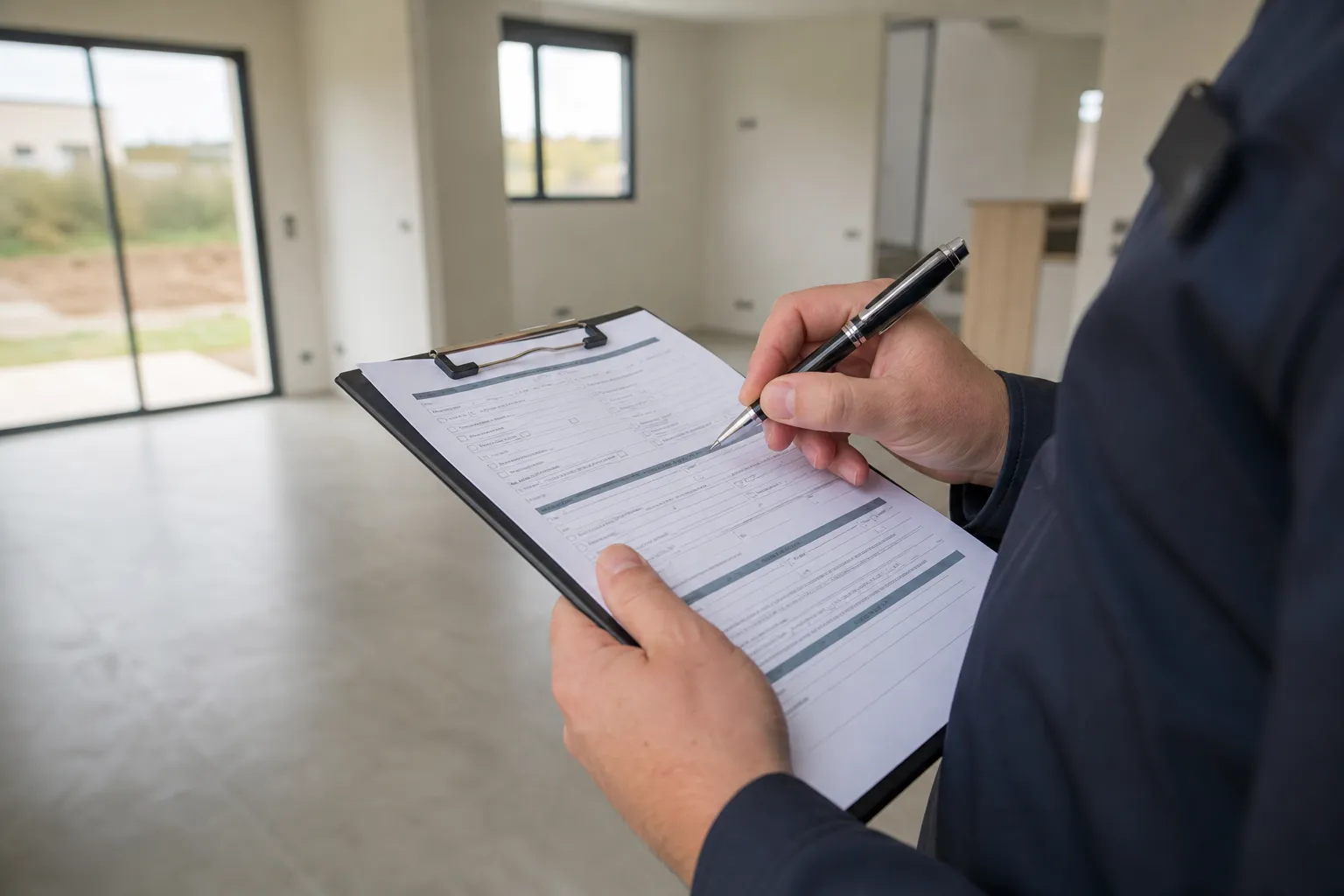Expert emettant les reserves sur le proces-verbal de reception CCMI (93)